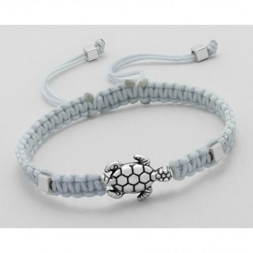 Turtle Adjustable Bracelet - Gray - YuppyCollections