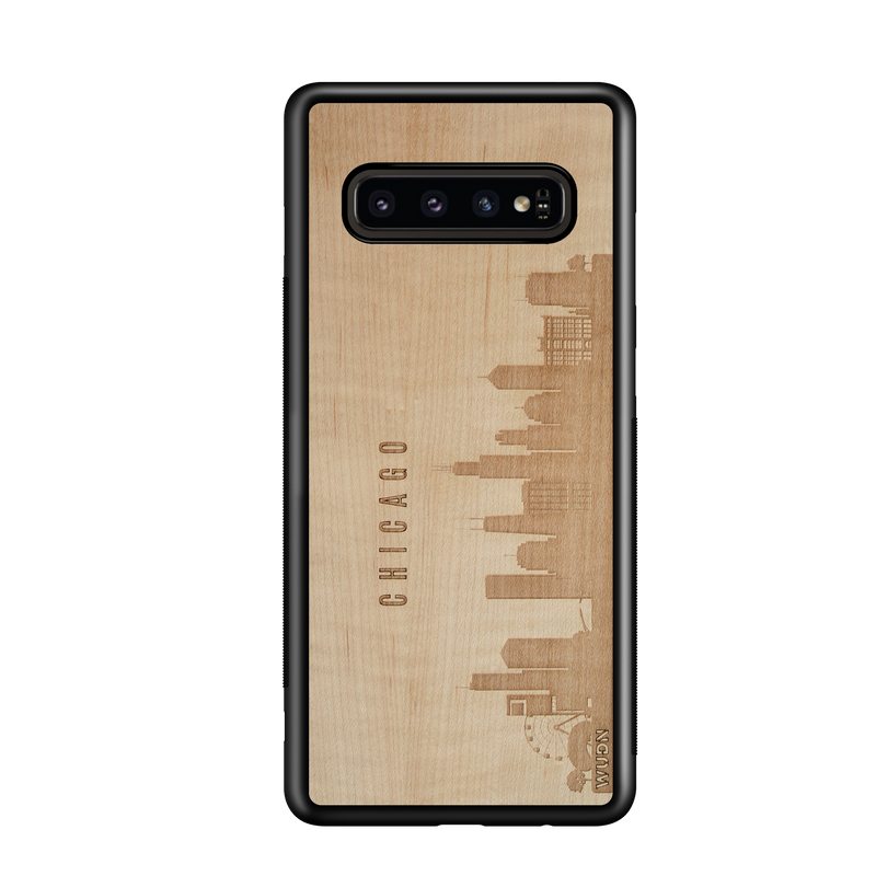 CityScape Wooden Phone Case | Chicago IL - YuppyCollections