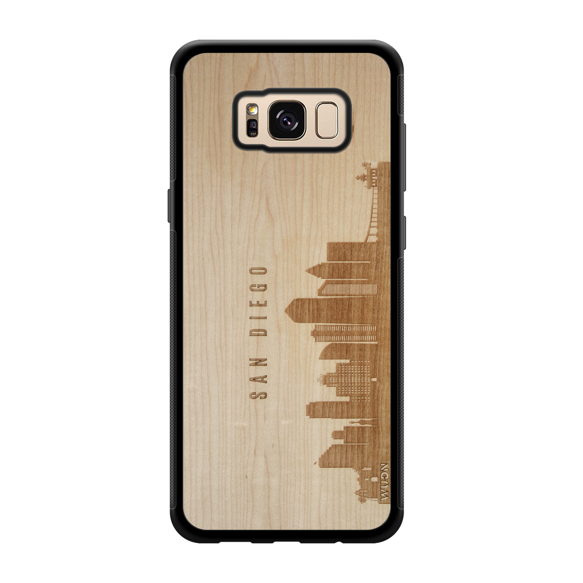 CityScape Wooden Phone Case | San Diego CA - YuppyCollections