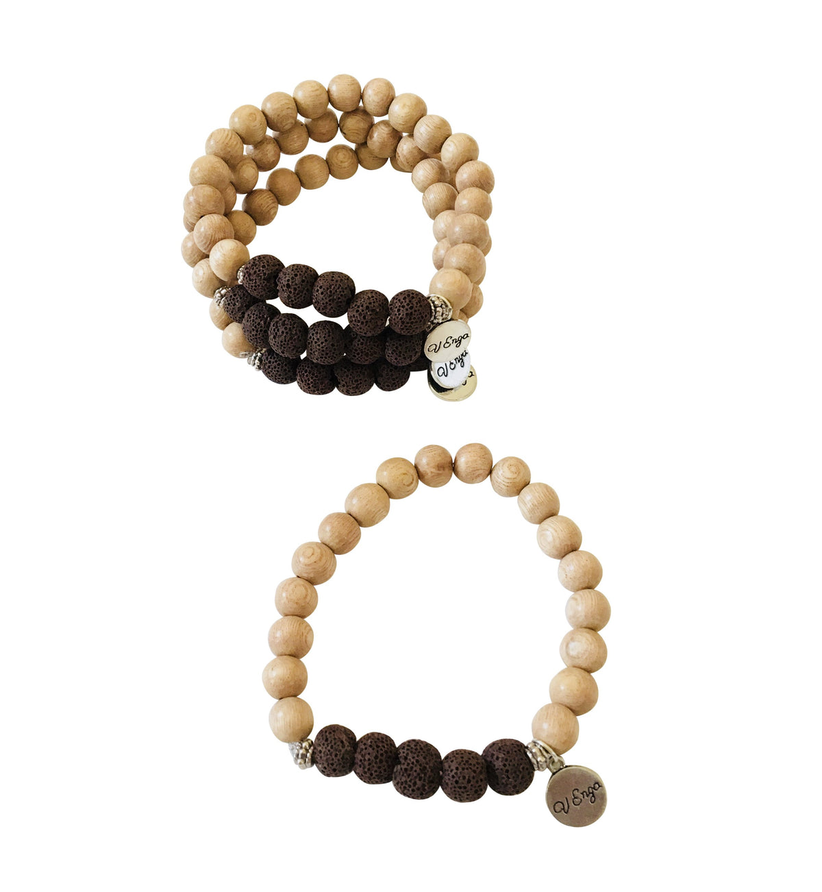 Essential Oil Bracelet ~ Brown - YuppyCollections