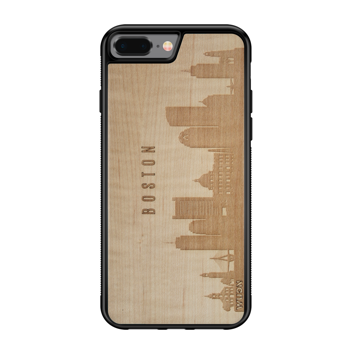 CityScape Wooden Phone Case | Boston MA - YuppyCollections