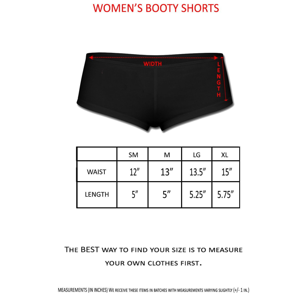 Women's Booty Boy Shorts Get Me Drunk And Enjoy The Show Lingerie - YuppyCollections