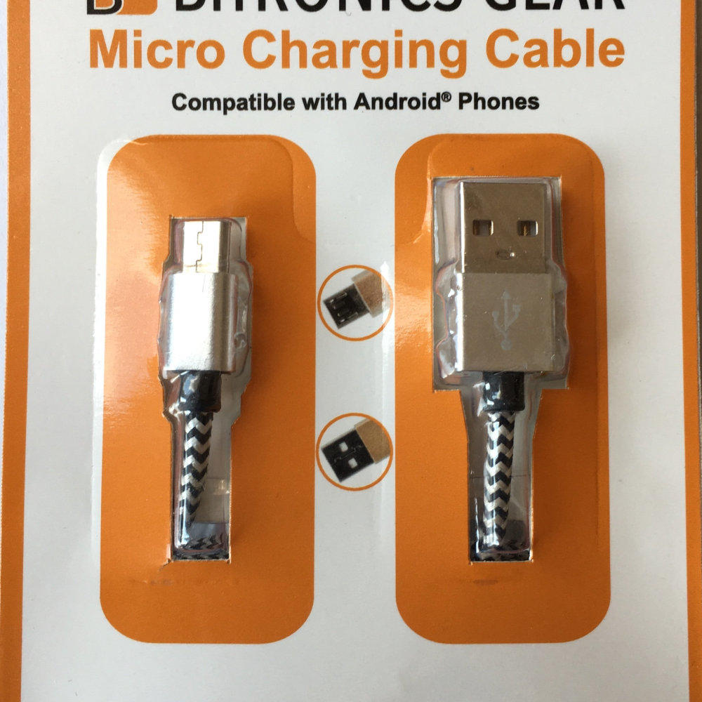 BiTronics Gear Mirco Charging Cord - YuppyCollections