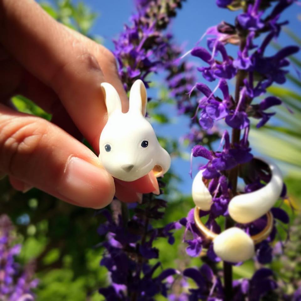 Mary Lou Rabbit Ring - YuppyCollections