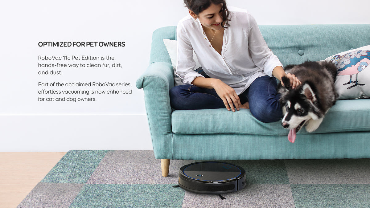 Eufy RoboVac 11c Pet Edition Wi-Fi Connected Robot VacuumEufy RoboVac 11c Pet Edition Wi-Fi Connected Robot Vacuum - YuppyCollections