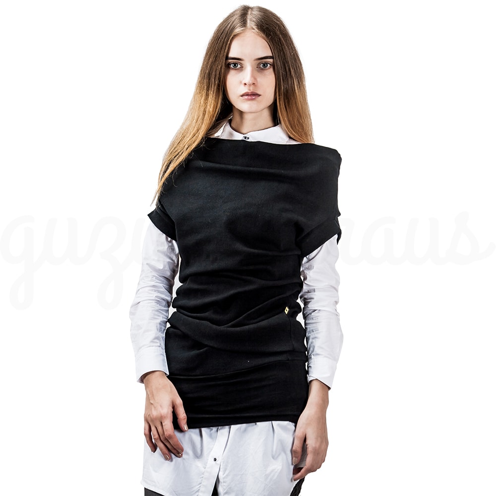 #Manifold Dress Black: Reversible by GUZUNDSTRAUS - YuppyCollections