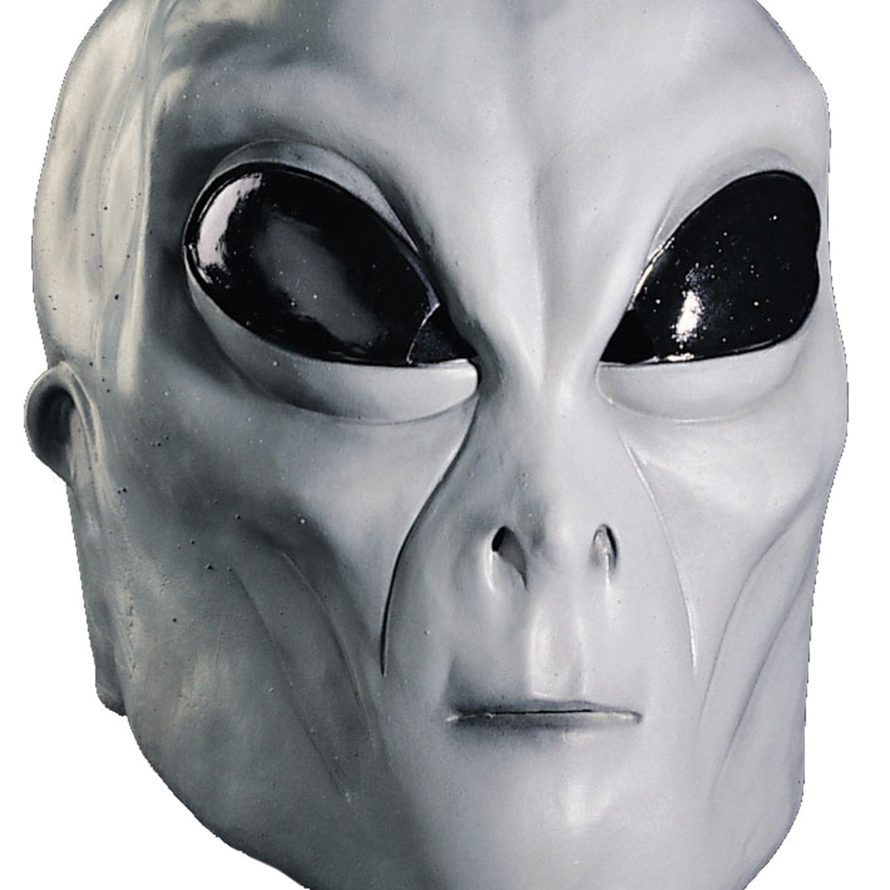 Alien Grey Mask - YuppyCollections