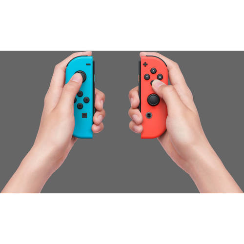 Nintendo Switch Console with Neon Blue & Red Joy-Con, HACSKABAANintendo Switch Console with Neon Blue & Red Joy-Con, HACSKABAA - YuppyCollections