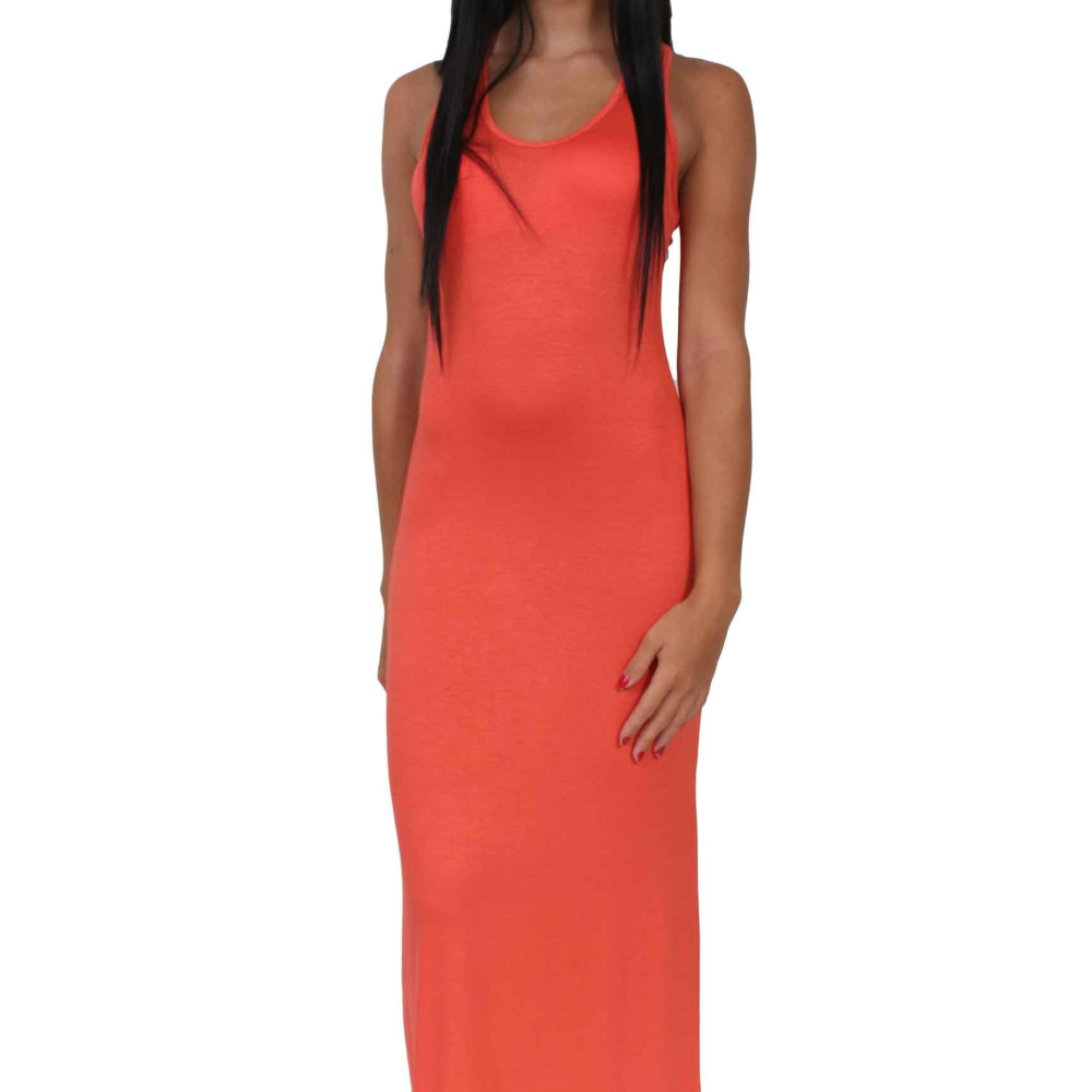 Sleeveless Maxi Dress - YuppyCollections