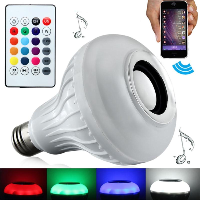 Smart LED Light Bulb with Bluetooth Speaker - YuppyCollections