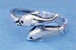 Dolphin Toe Ring - YuppyCollections