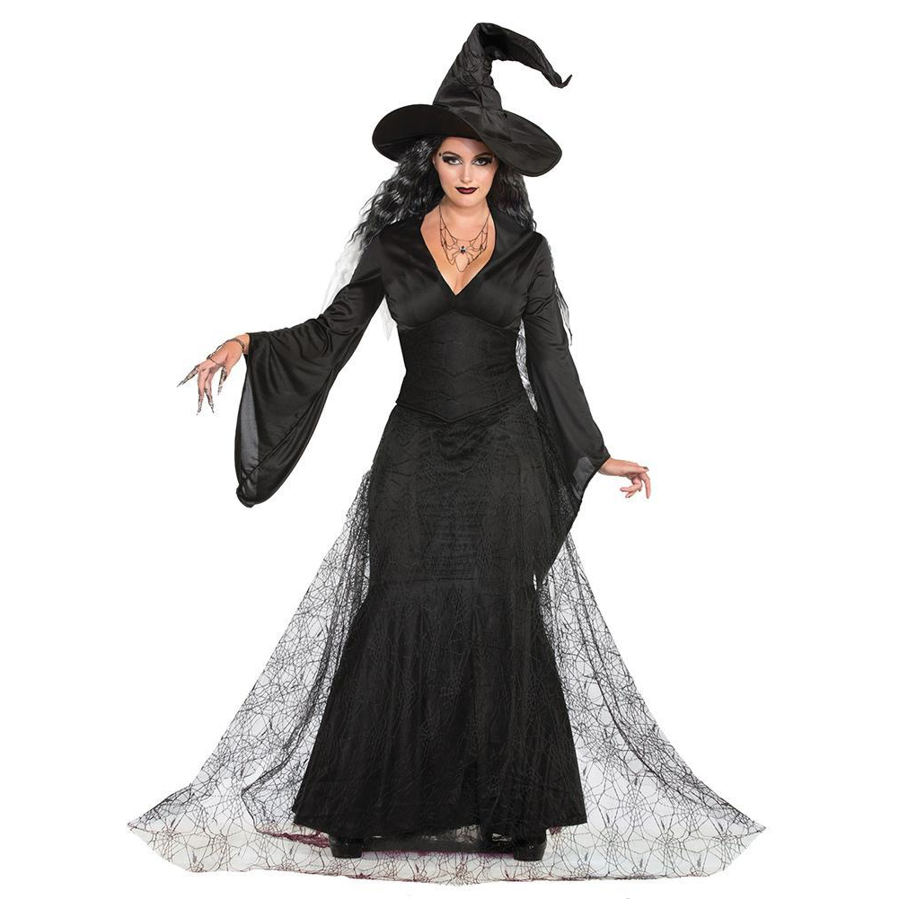 Black Mist Witch Adult Costume Xsmall-Small - YuppyCollections