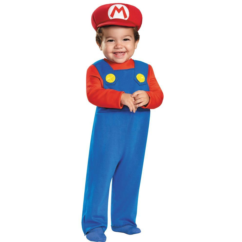 Mario Toddler Costume 12-18 Months - YuppyCollections