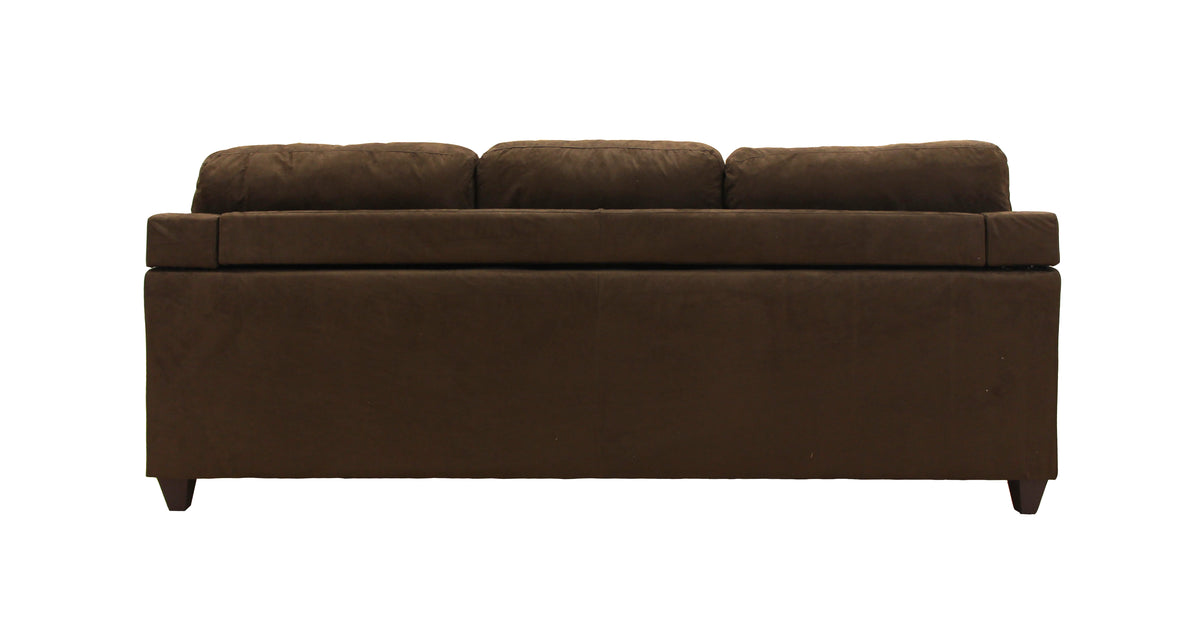 ACME Vogue Sectional Sofa, Chocolate MicrofiberACME Vogue Sectional Sofa, Chocolate Microfiber - YuppyCollections