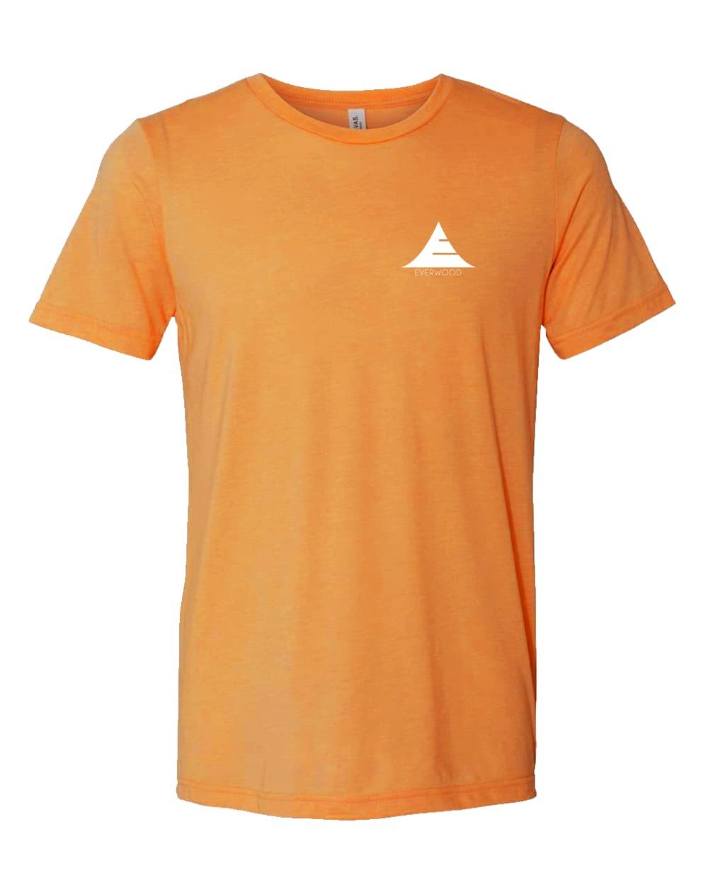 Icon Logo Tri-Blend Shirt - Orange - YuppyCollections