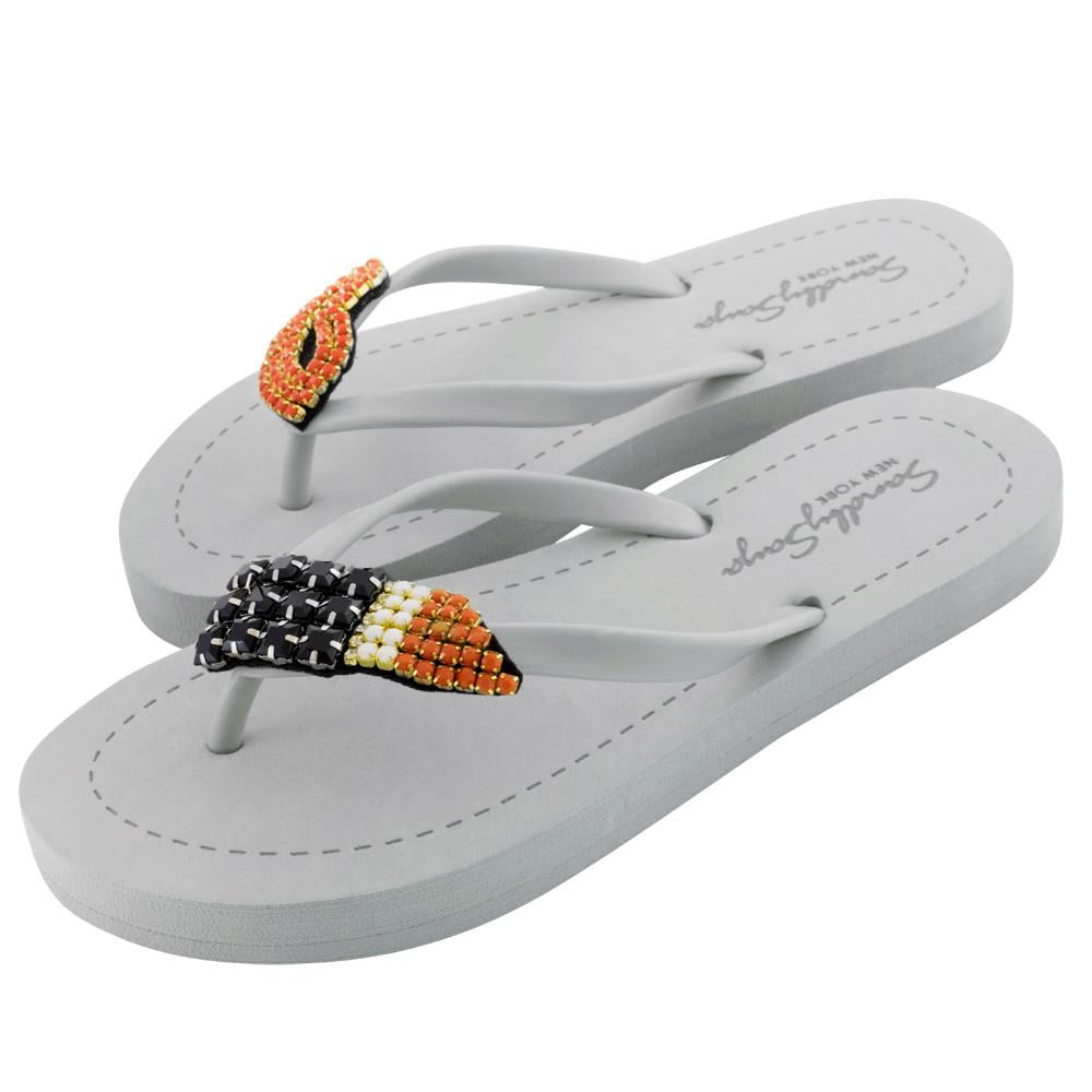 Lipstick - Women's Flat Sandal - YuppyCollections