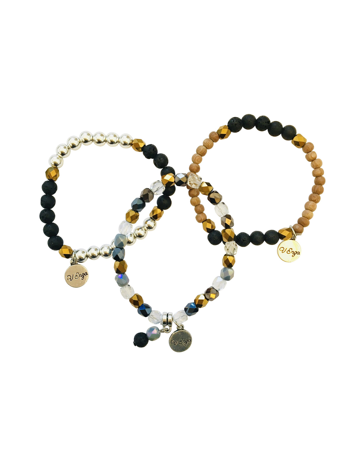 Essential Oil Bracelet ~Trio Set - YuppyCollections