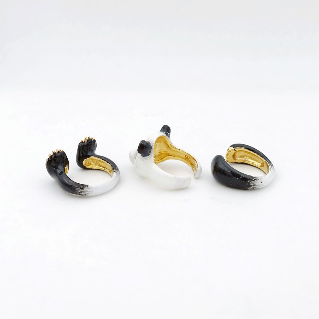 Mary Lou Panda Ring - YuppyCollections