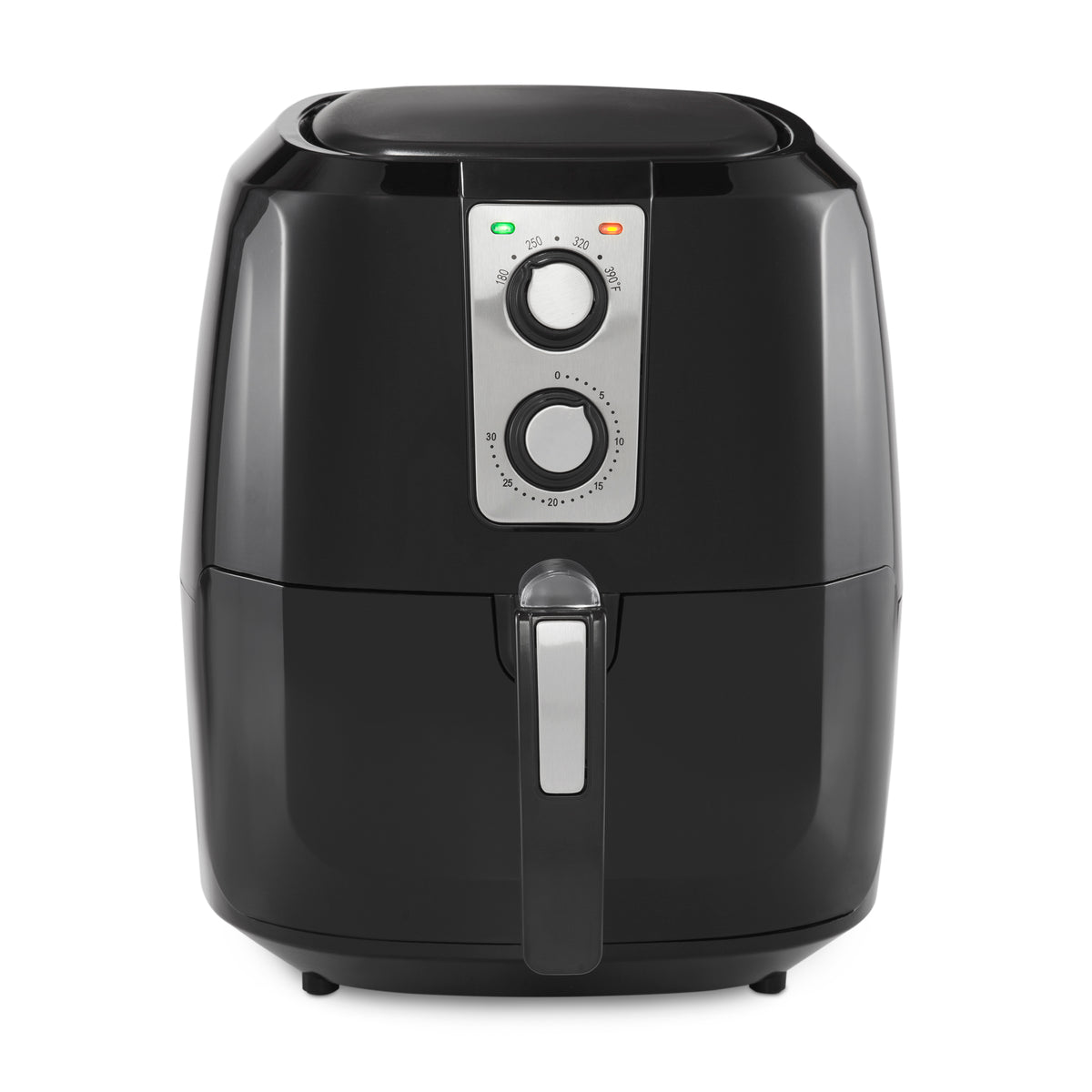 La Gourmet 5.5 Liter Manual Air Fryer, BlackLa Gourmet 5.5 Liter Manual Air Fryer, Black - YuppyCollections