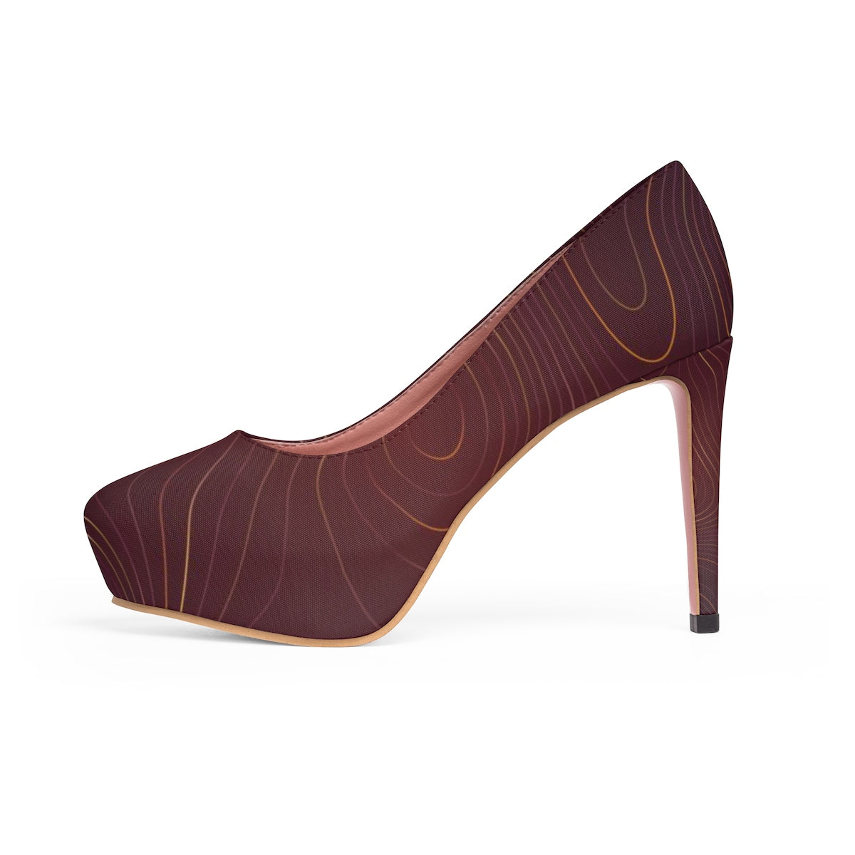 YE Brown Passions Women's Platform Heels - YuppyCollections