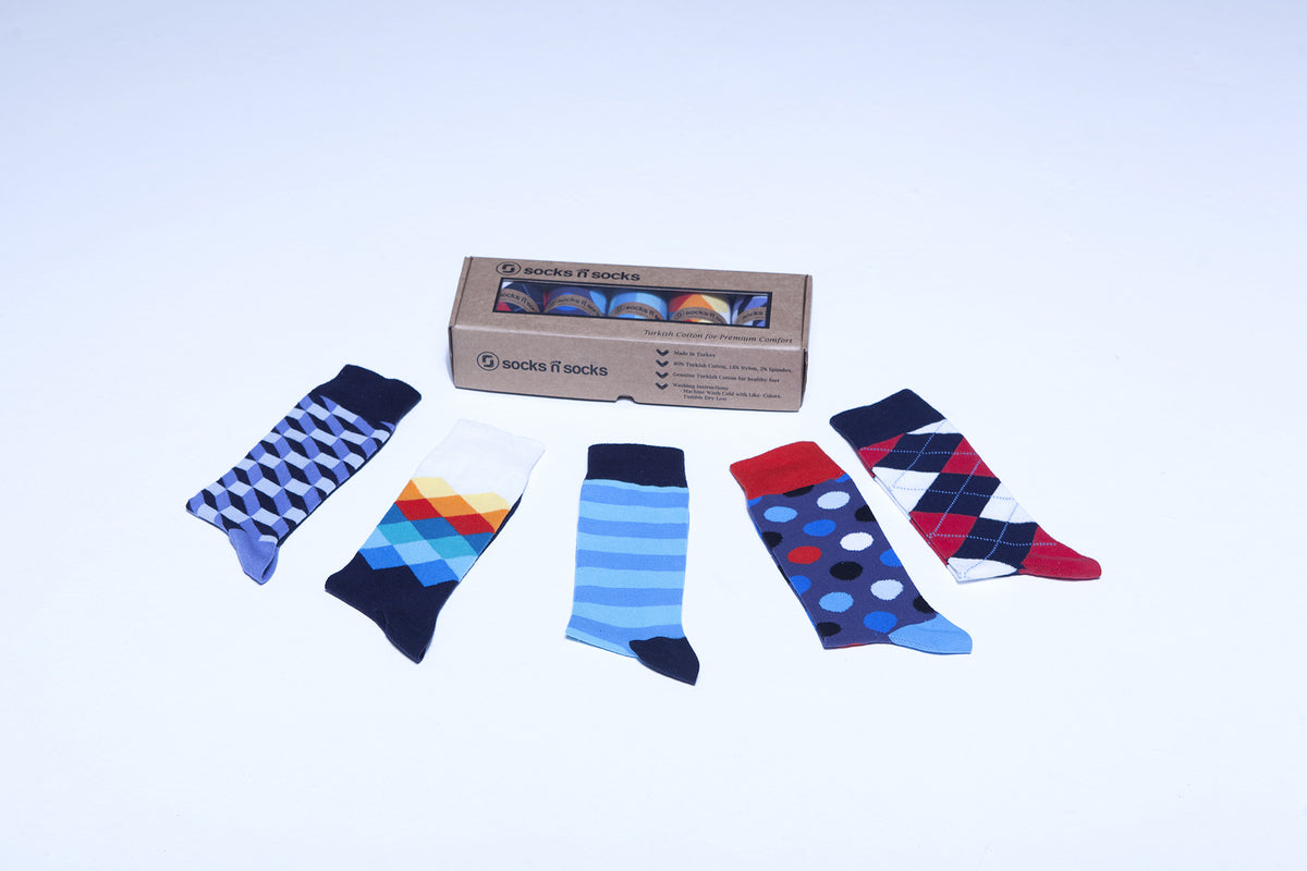 Natural Mix Set Socks - YuppyCollections