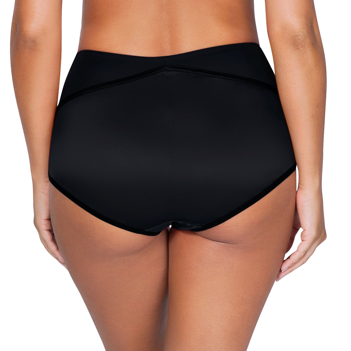 Parfait Charlotte Highwaist Brief in Black - YuppyCollections