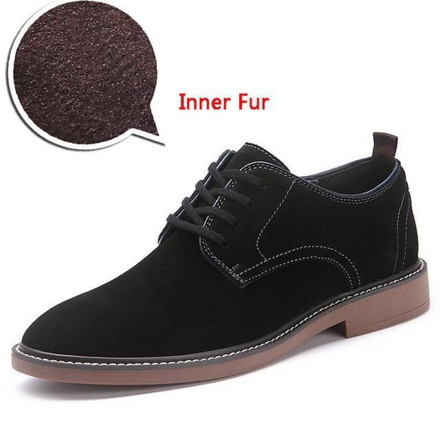 Mens Casual Daily Wear Breathable Oxford Lace up Shoes - YuppyCollections