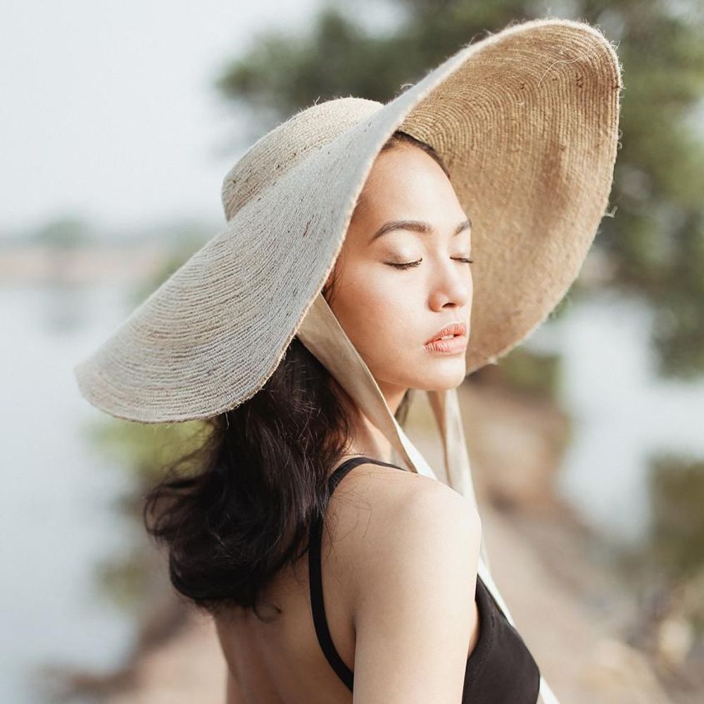 Lola Wide Brim Jute Hat - YuppyCollections