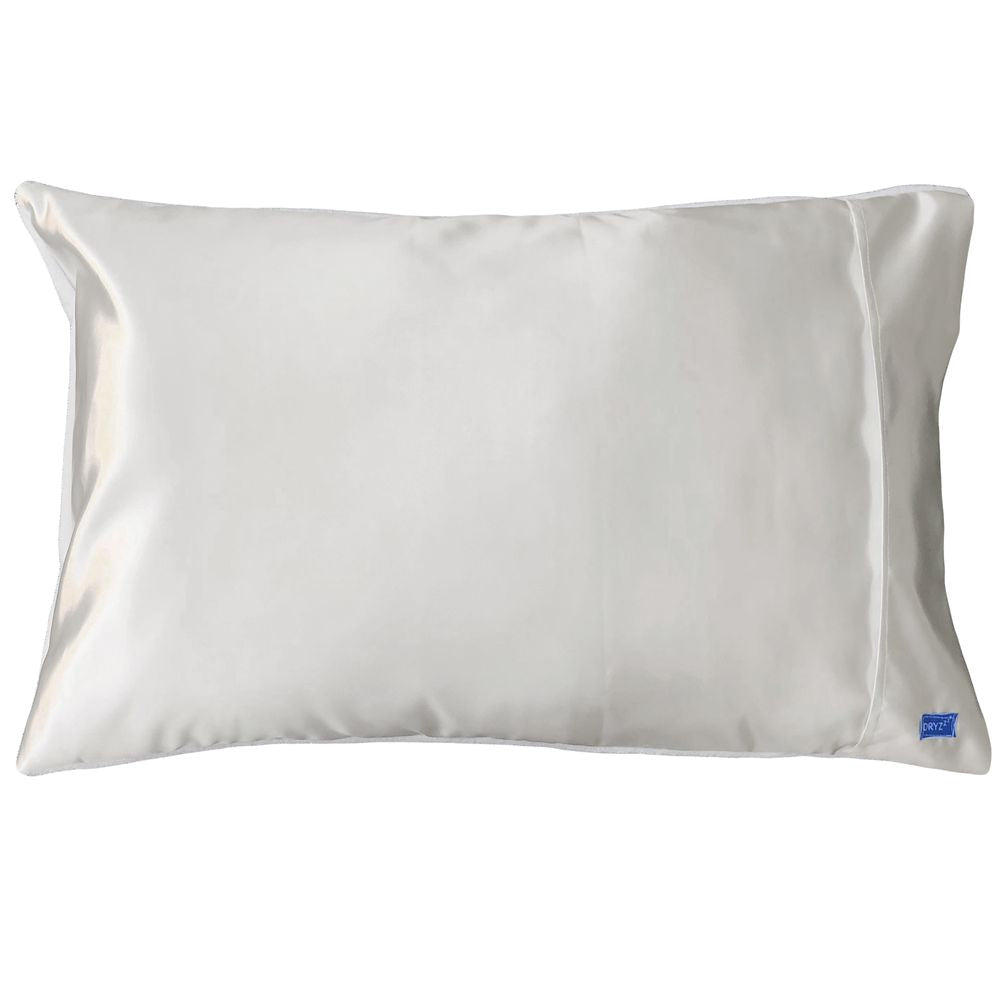 Ivory Satin Dual Purpose Towel/Pillowcase - YuppyCollections