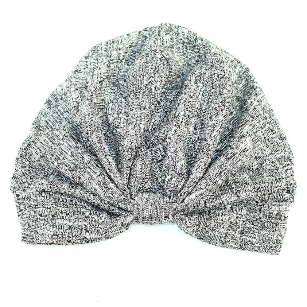 Rib Knit Sweater Turban - YuppyCollections