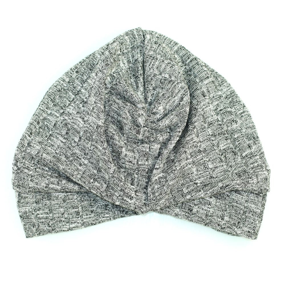 Rib Knit Sweater Turban - YuppyCollections