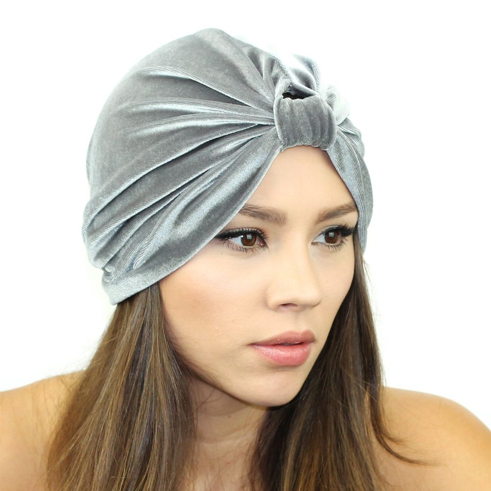 Stretch Velvet Turban - YuppyCollections