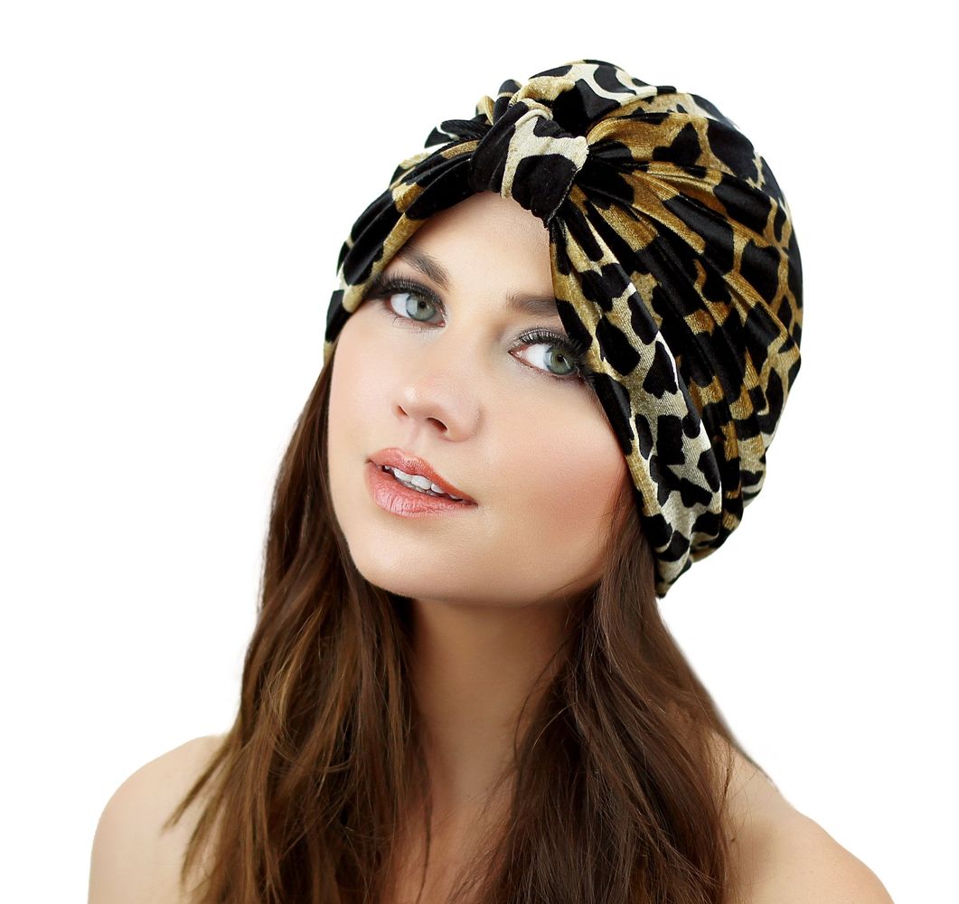 Stretch Velvet Turban - YuppyCollections