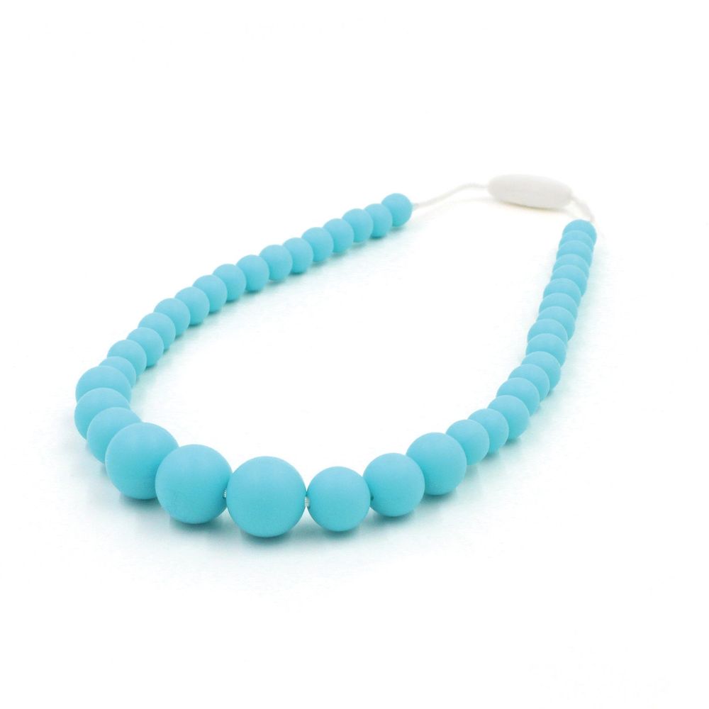 Scuba Silicon rubber bead necklace - YuppyCollections