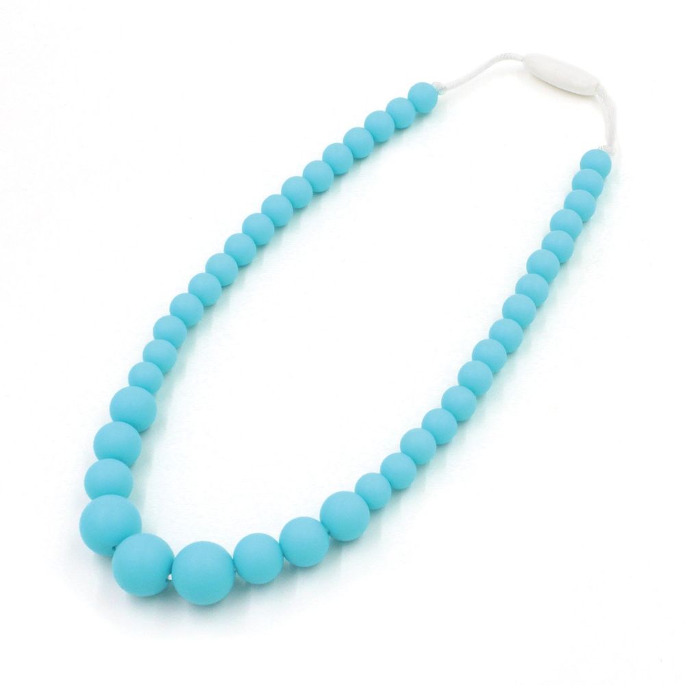 Scuba Silicon rubber bead necklace - YuppyCollections