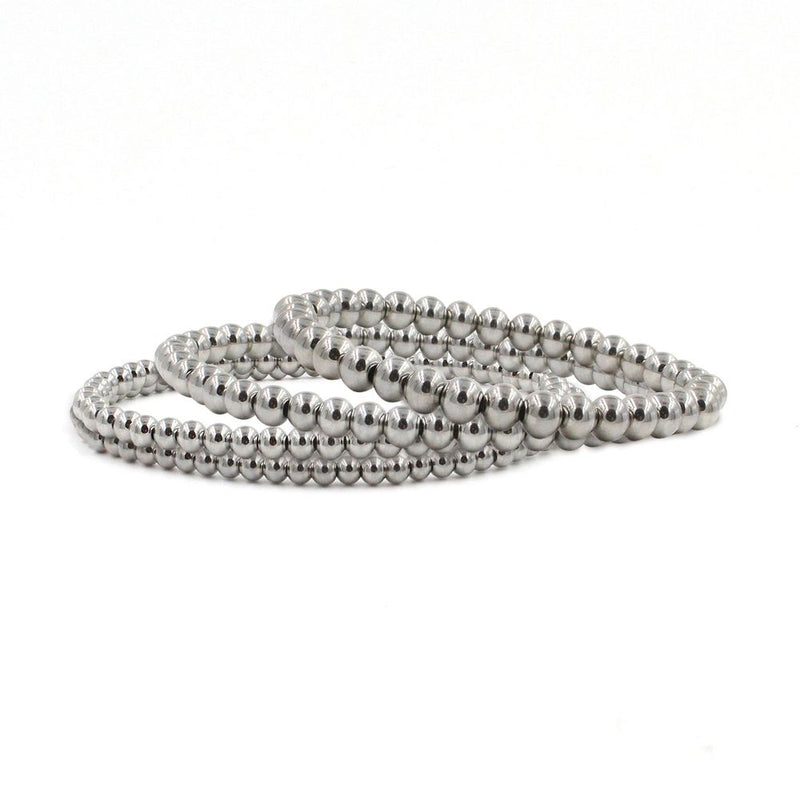 Stainless Steel Beaded Bracelets - YuppyCollections