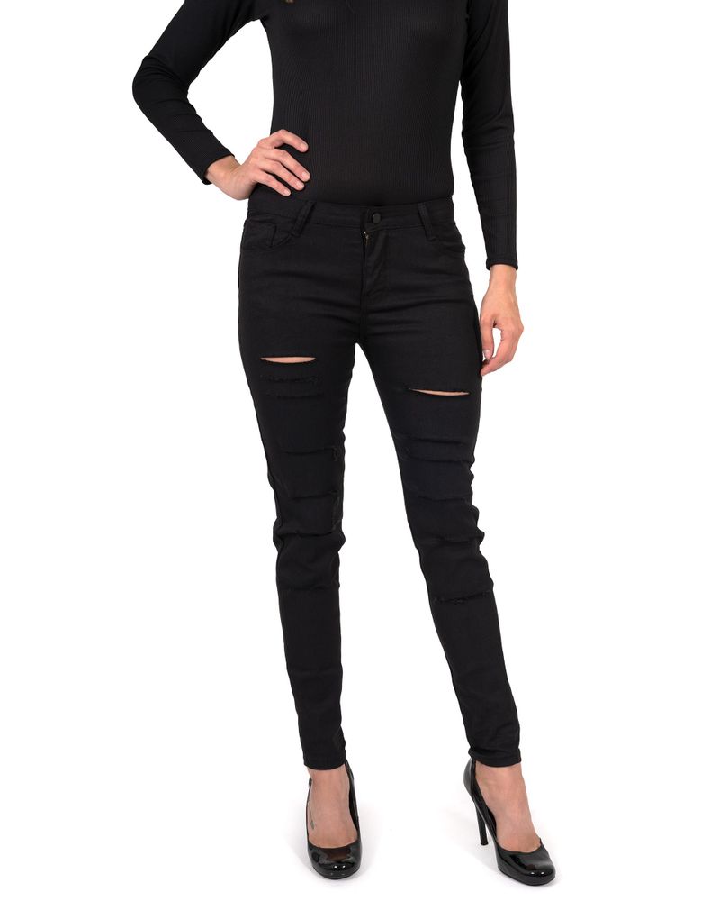 Clifton Ripped High Waisted Skinny Jeans - YuppyCollections