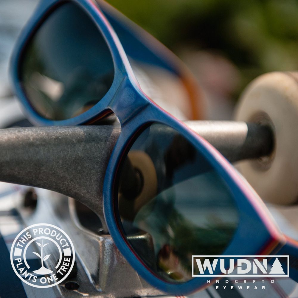 Recycled Skatedeck Escalator Sunglasses by WUDN - YuppyCollections