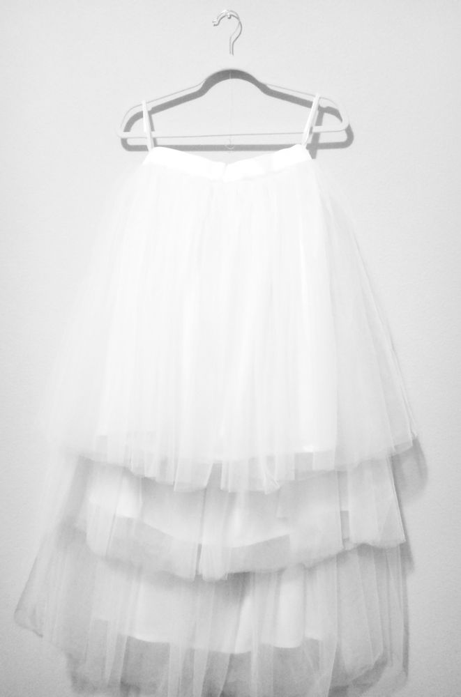 Women's White Tulle Tutu Skirt By Tutu Joli - YuppyCollections