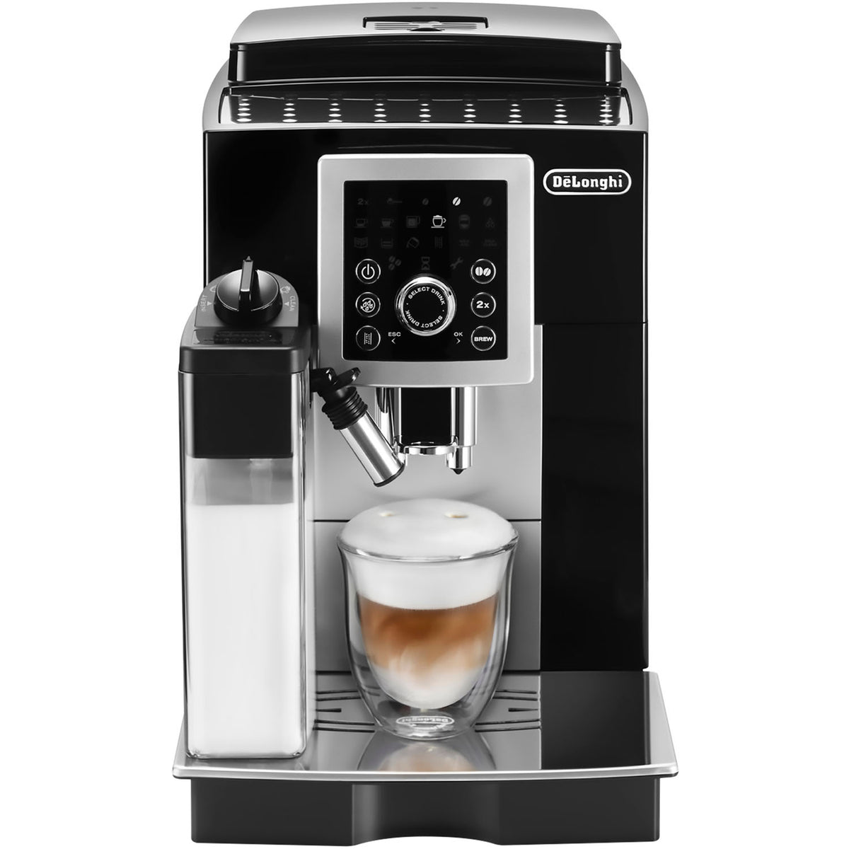 DeLonghi Magnifica S Smart Fully Automatic Espresso, Cappuccino and Coffee Machine with One Touch LatteCrema SystemDeLonghi Magnifica S Smart Fully Automatic Espresso, Cappuccino and Coffee M