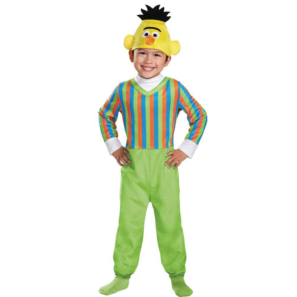 Bert Deluxe Toddler Costume 12-18 Months - YuppyCollections