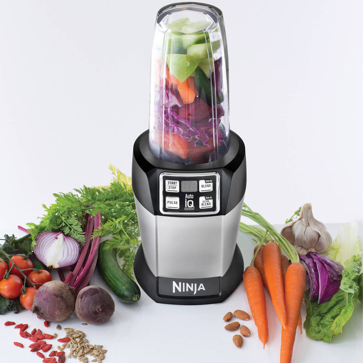 Nutri Ninja Nutrient Extraction Single Serve Blender with Auto IQ (BL480)Nutri Ninja Nutrient Extraction Single Serve Blender with Auto IQ (BL480) - YuppyCollections