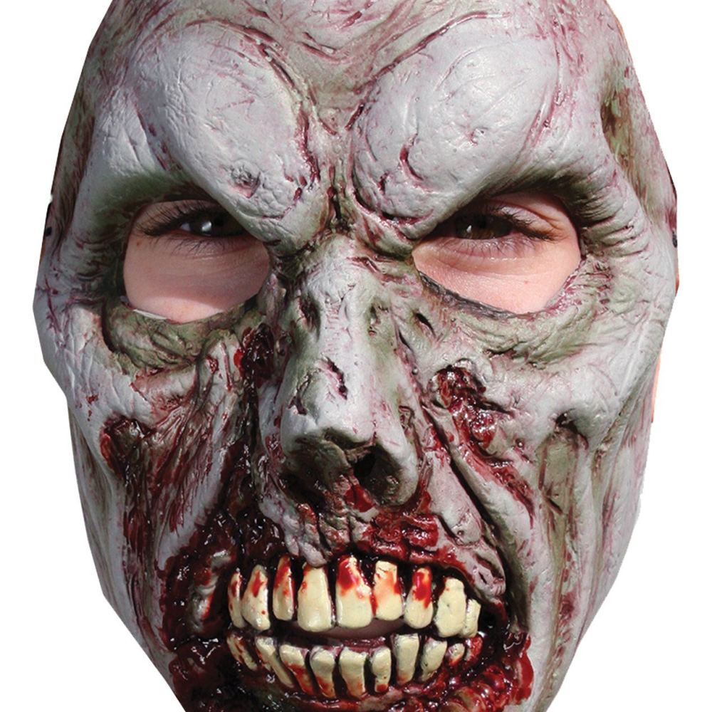 B Spaulding Zombie 7 Adult Costume Face - YuppyCollections