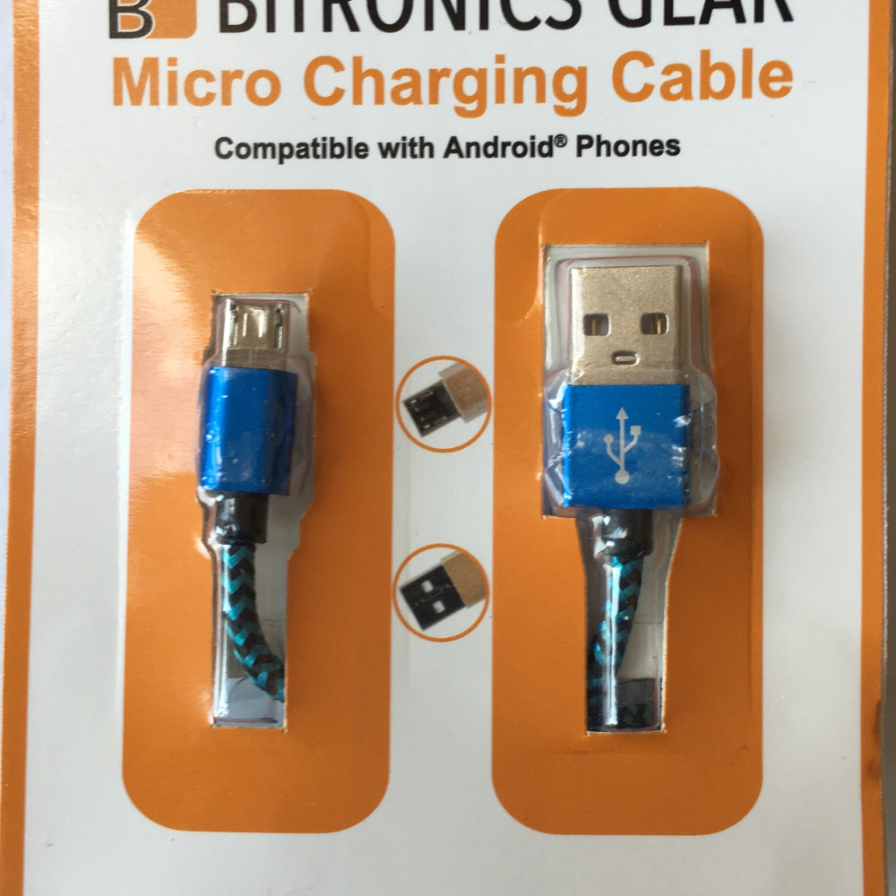 BiTronics Gear Mirco Charging Cord - YuppyCollections