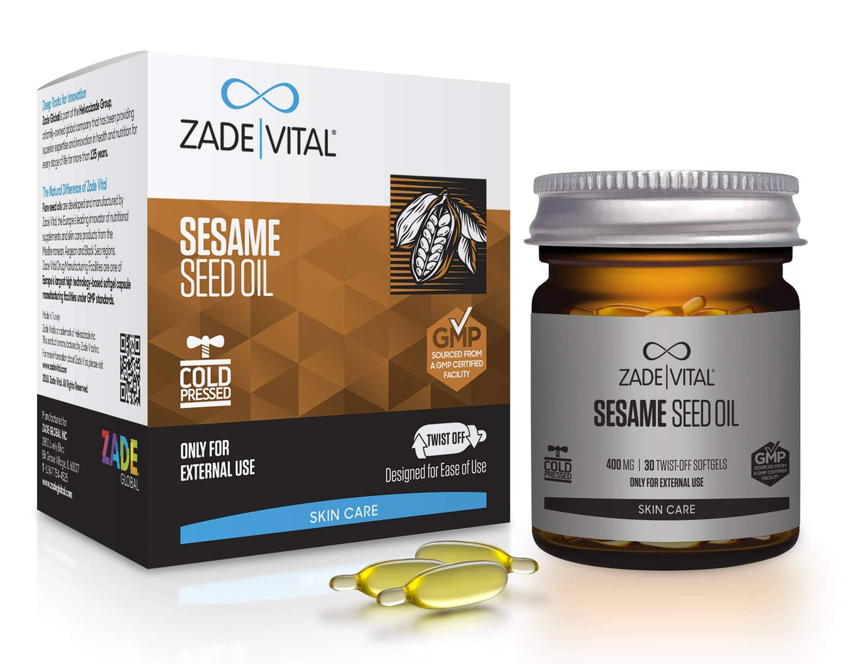 Sesame Seed Oil - 30 Twist-Off Softgels - YuppyCollections