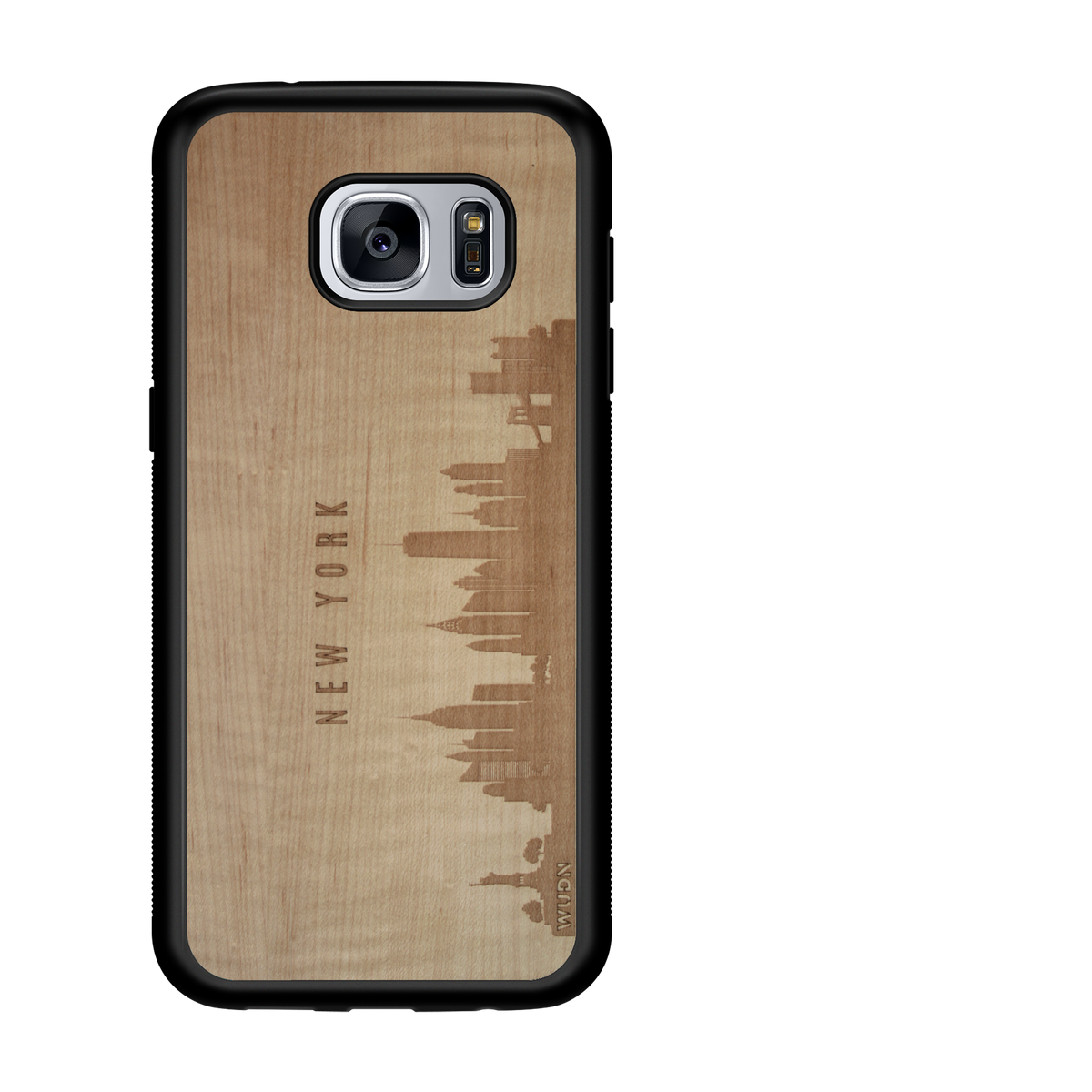 CityScape Wooden Phone Case | New York NY - YuppyCollections