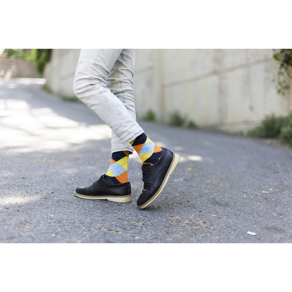 Men's 5-Pair Funky Mix Socks-3031 - YuppyCollections