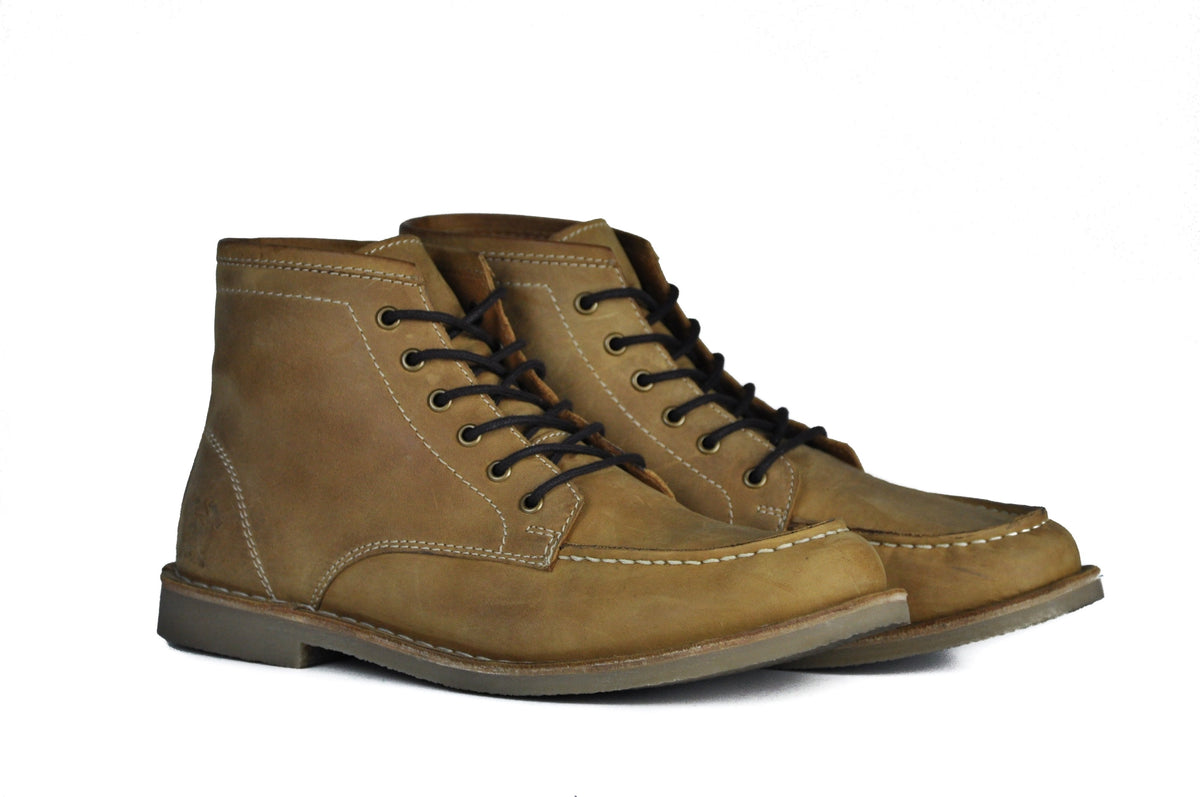 The Cooper | Crazy Horse Tan Leather - YuppyCollections