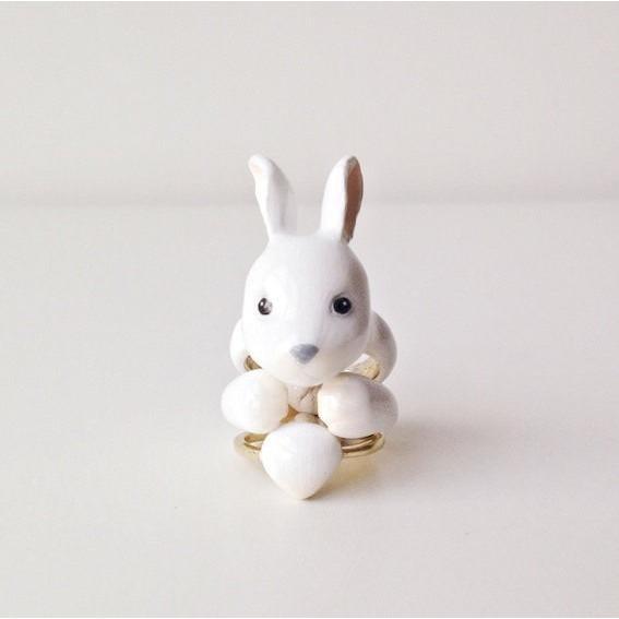 Mary Lou Rabbit Ring - YuppyCollections