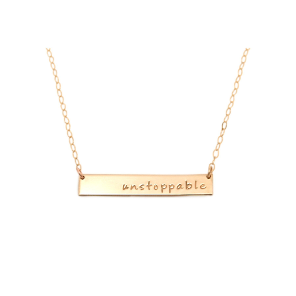 "Unstoppable" 1.5" Necklace - YuppyCollections